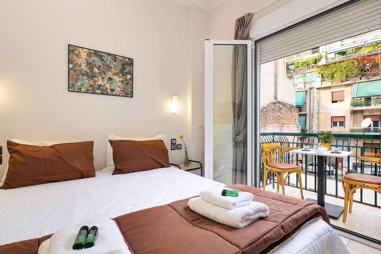 Silver Athens Double Room With Balcony Esterno foto
