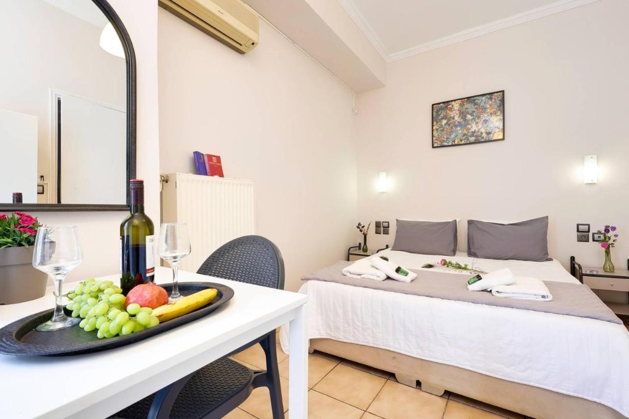 Silver Athens Double Room With Balcony Esterno foto