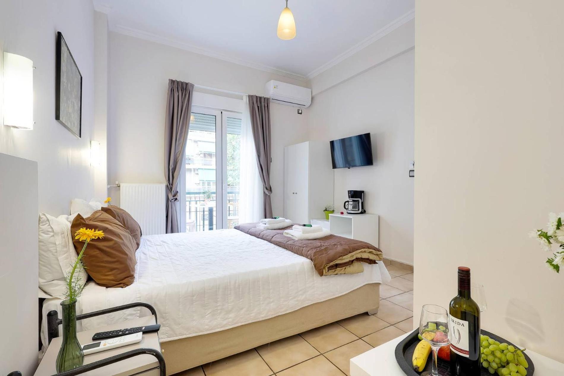Silver Athens Double Room With Balcony Esterno foto