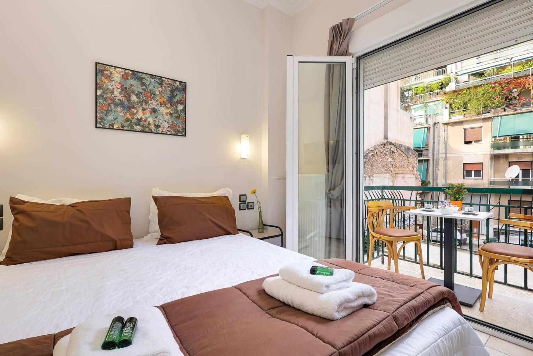 Silver Athens Double Room With Balcony Esterno foto